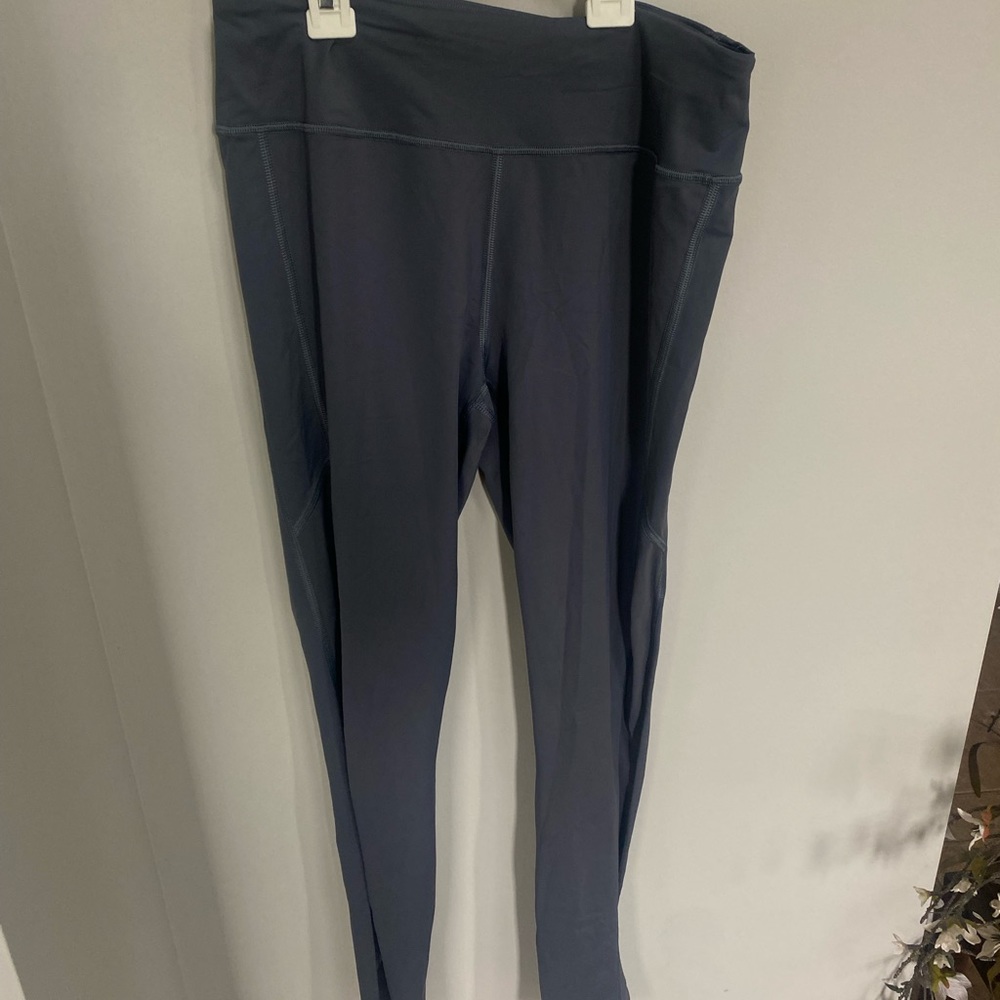 Victoria Sport Dark Blue/ Gray Leggings